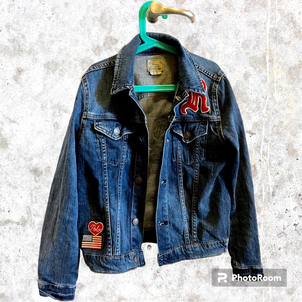 Girls Size 12 Ralph Lauren Jean Jacket